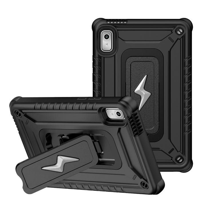 ARMOR-X Lenovo Tab M9 TB310 shockproof case, impact protection cover. Rugged case with kick stand.