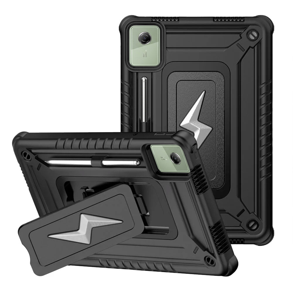 ARMOR-X Motorola Moto Pad (2026) / Moto Pad 60 Neo shockproof case, impact protection cover. Rugged case with kick stand.