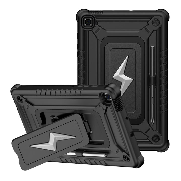 ARMOR-X Samsung Galaxy Tab S6 Lite SM-P620 P625 (2024) / SM-P613 P619 (2022) / SM-P610 P615 (2020) shockproof case, impact protection cover. Rugged case with kick stand.