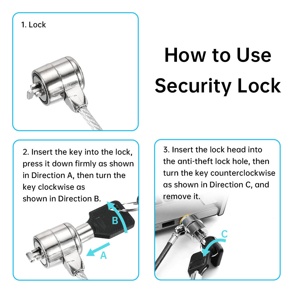 LOCK-01 | Security Lock for Tablet