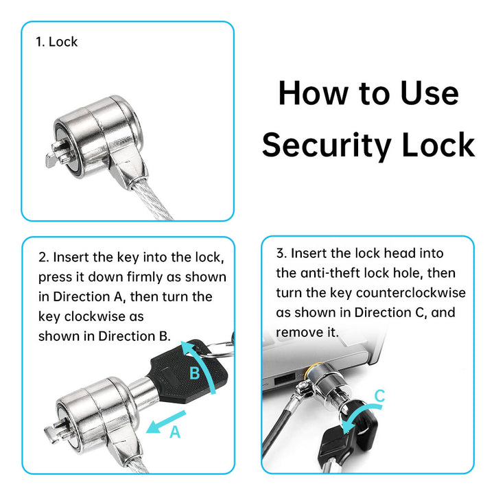 LOCK-01 | Security Lock for Tablet
