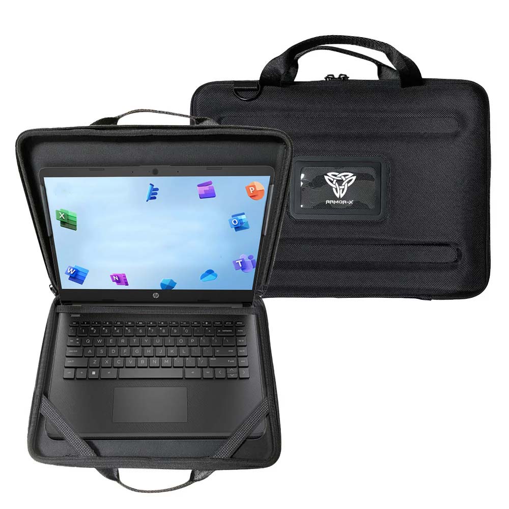 ARMOR-X 13 - 14" HP Chromebook & Laptop bag. Always-On design and get your chromebook or laptop always ready.