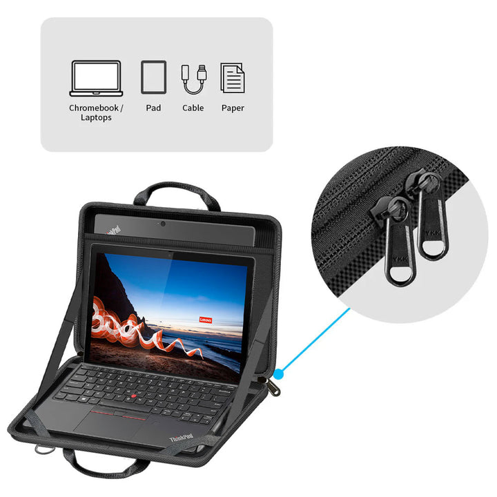 ARMOR-X Lenovo ThinkPad X12 Detachable ( Gen 1 / Gen 2 ) bag with high quality zipper.