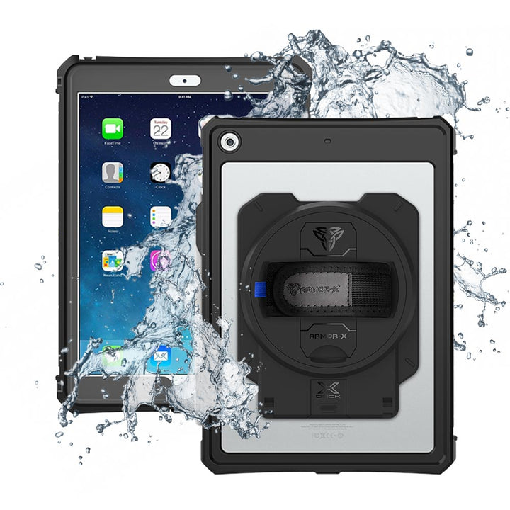 ARMOR-X iPad 10.2 (7th & 8th & 9th Gen.) 2019 / 2020 / 2021 waterproof case. iPad 10.2 (7th & 8th & 9th Gen.) 2019 / 2020 / 2021 shockproof cases. iPad 10.2 (7th & 8th & 9th Gen.) 2019 / 2020 / 2021 Military-Grade rugged cover.