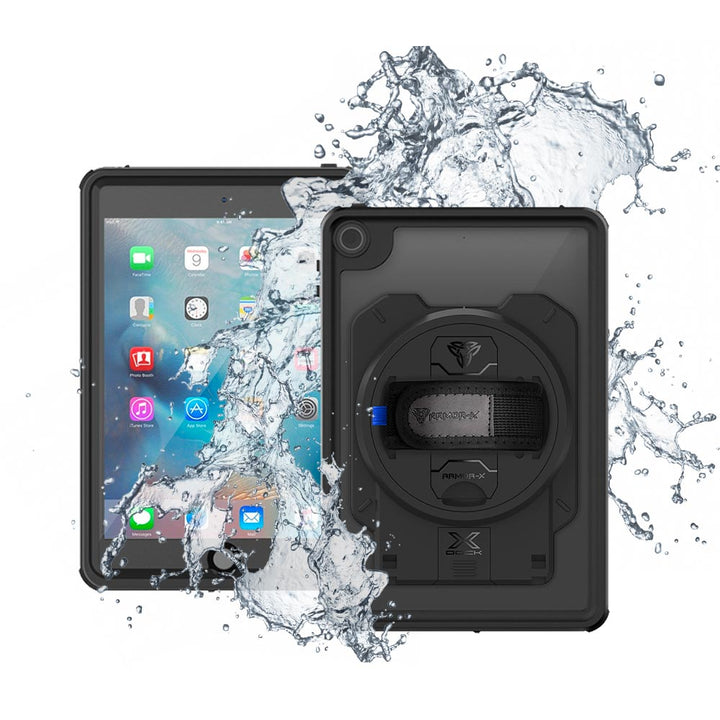 ARMOR-X iPad mini 4 waterproof case. iPad mini 4 shockproof cases. iPad mini 4 Military-Grade rugged cover.