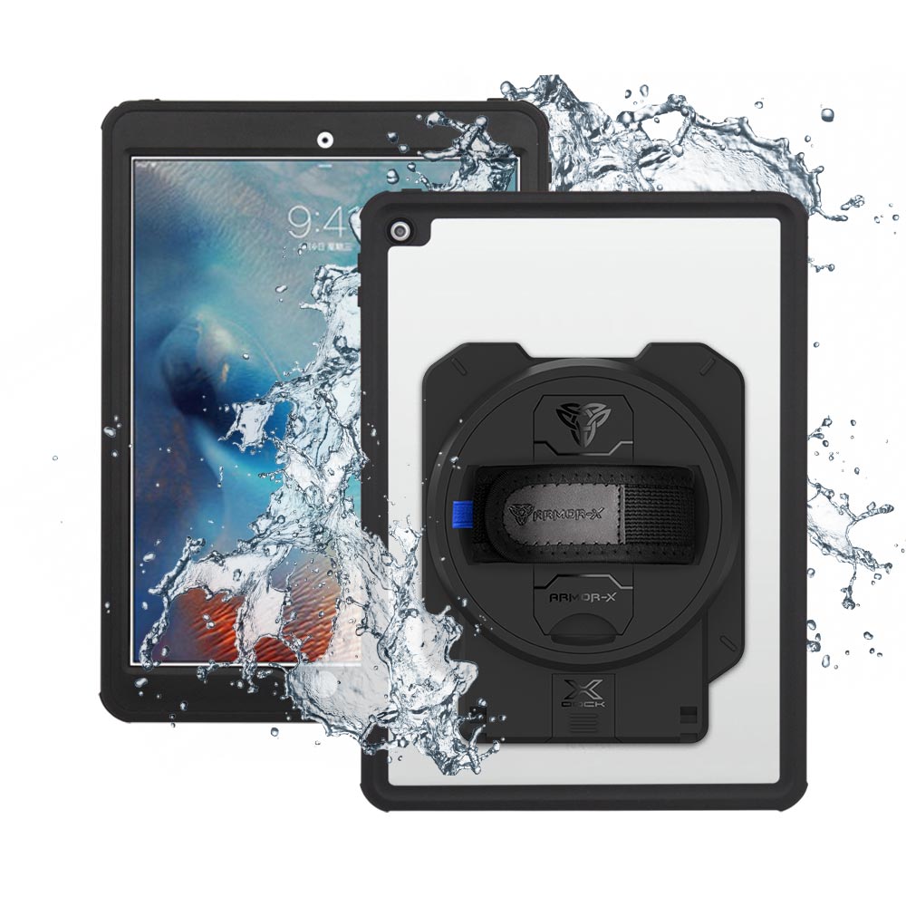 ARMOR-X iPad Air (3rd Gen.) 2019 waterproof case. iPad Air (3rd Gen.) 2019 shockproof cases. iPad Air (3rd Gen.) 2019 Military-Grade rugged cover.