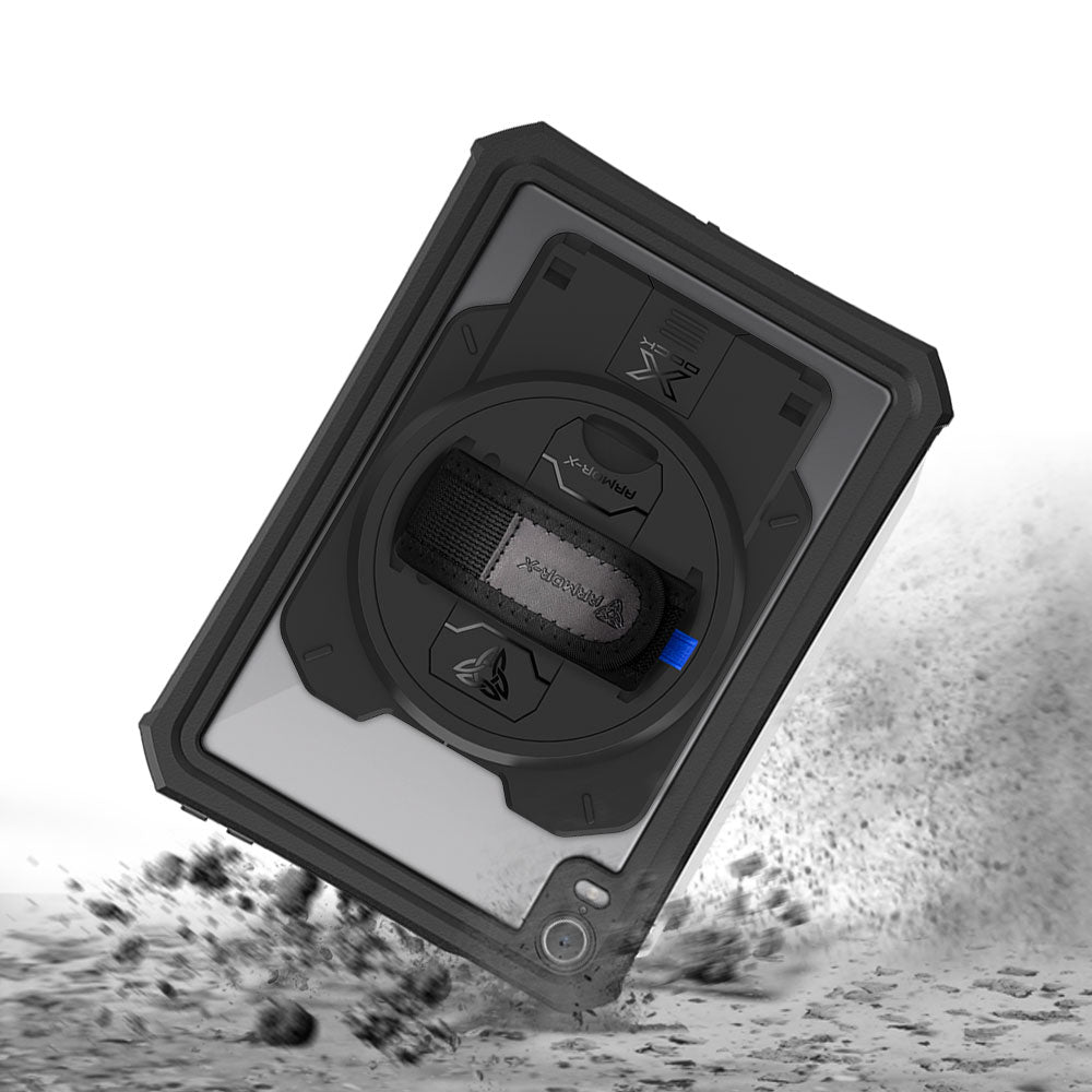 ARMOR-X iPad mini 8 waterproof case. iPad mini 6 shockproof cases. Design with best drop proof protection.