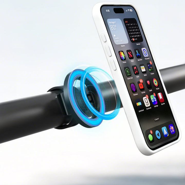 MGS-BDS01 | Magnetic Bar Mount (without Charger) | ⌀12–95mm | Design for iPhone & Smartphone
