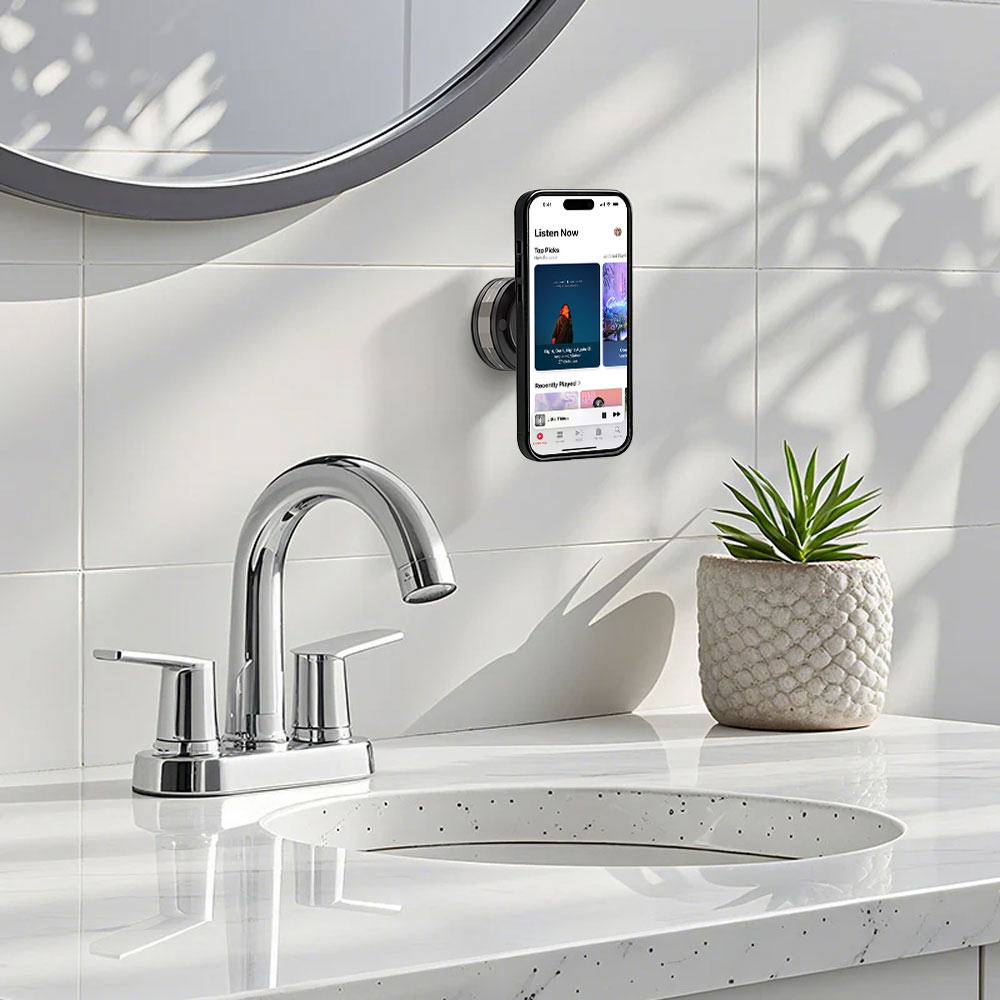 MGS-T30-2 | Vacuum-lock Suction Magnetic Mount (without Charger) | Design for iPhone & Smartphone