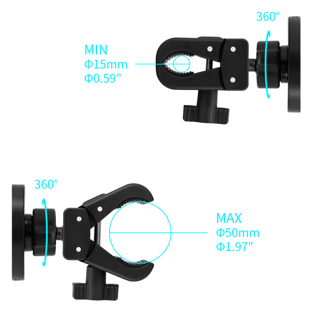 MGS-X146 | Quick Release Handlebar MagSafe 15W Fast Charger Mount | Design for iPhone