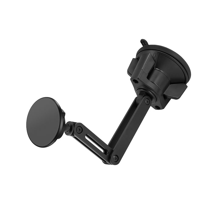 MGS-X184 | Foldable Suction Mount | MagSafe / Pixelsnap 15W Fast Charger | Design for iPhone & Smartphone