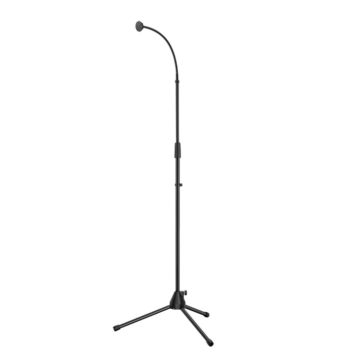 MGS-X185 | Tripod Floor Stand With Boom Microphone Arm | MagSafe / Pixelsnap 15W Fast Charger | Design for iPhone & Smartphone