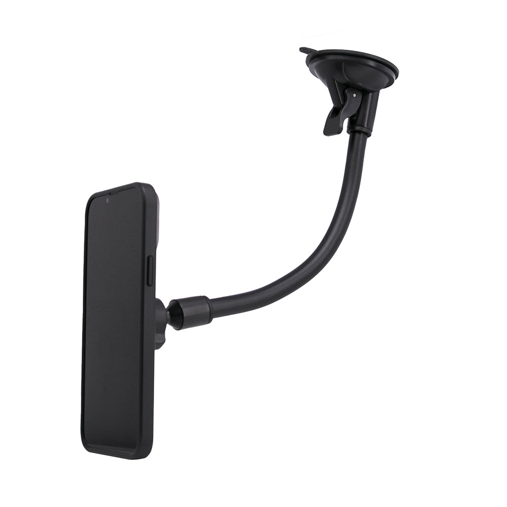 MGS-X93 | Flexi Arm Suction Cup MagSafe 15W Fast Charger Mount *LONG | Design for iPhone