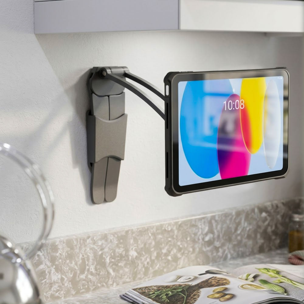MGT-C01 | 3-in-1 Tablet Adjustable Wall & Desktop Stand | Magnetic