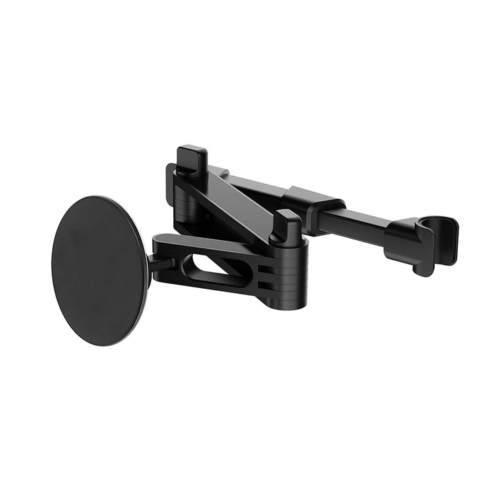 ARMOR-X Back Seat Mount Magnetic Mount for Tablet. Strong and flexible arm.Compatible with iPad, Samsung Galaxy Tab, Lenovo Tab, Microsoft Surface Go, and more. For delivery drivers, fleet operators, truckers, rideshare drivers, and mobile professionals.
