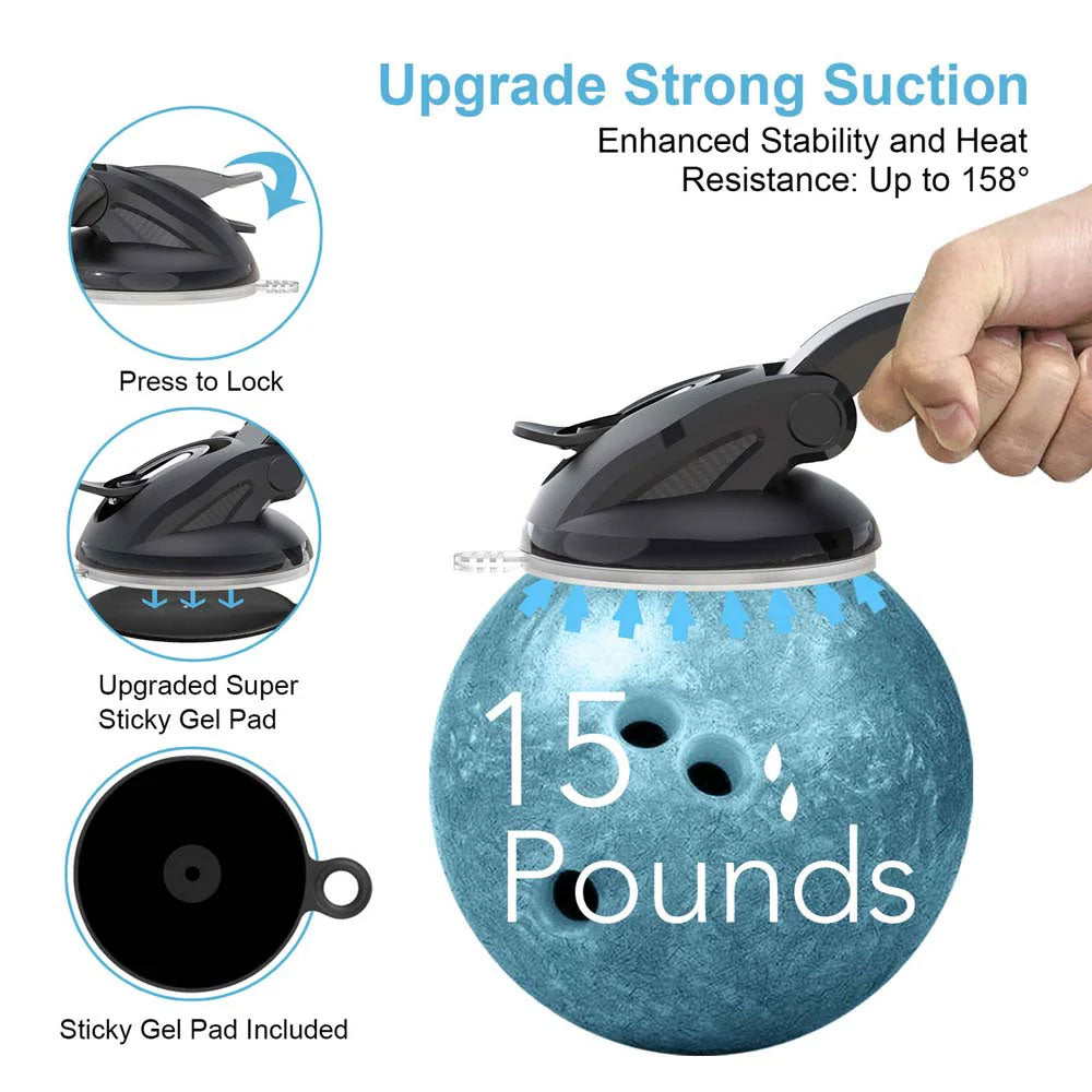 MGT-X121 | Car Dashboard Suction Mount | Magnetic Mount | Design for iPad, Galaxy Tab &amp; Tablet