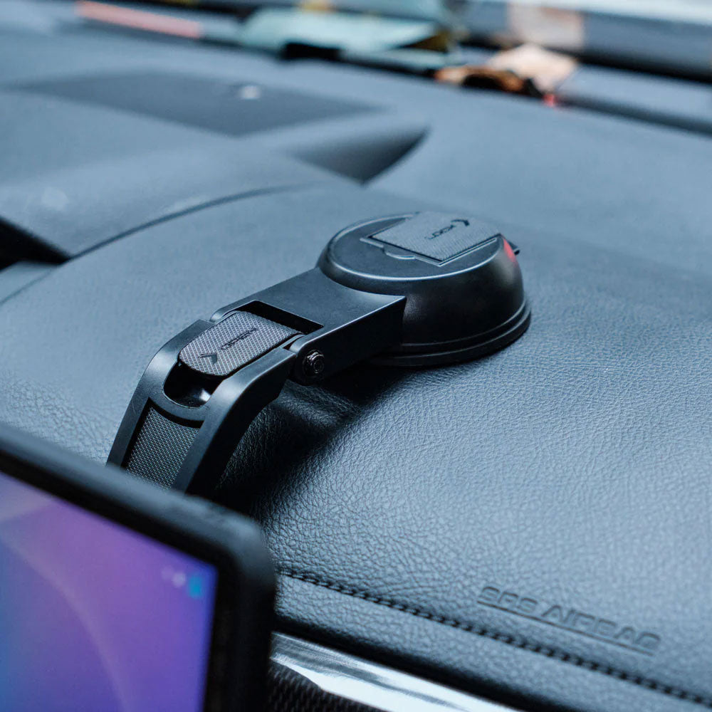 MGT-X136 | Folding Car Dashboard Suction Cup Mount | Magnetic Mount | Design for iPad, Galaxy Tab & Tablet