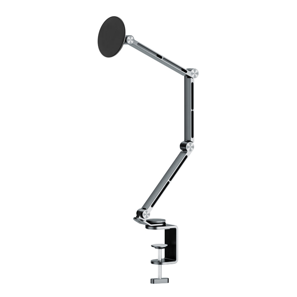 ARMOR-X foldable arm desk clamp Magnetic Mount for tablet.