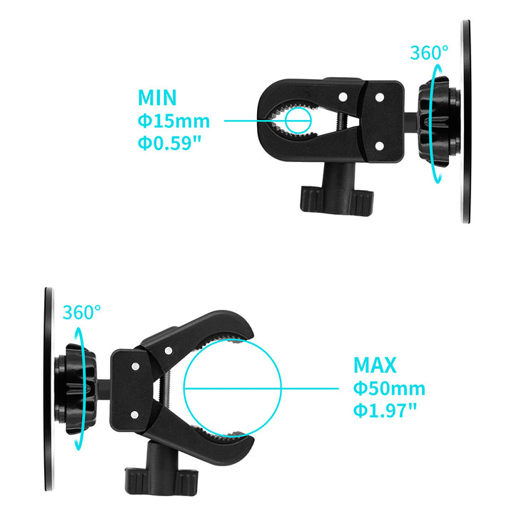 MGT-X146 | Quick Release Handlebar Mount | Magnetic Mount | Design for iPad, Galaxy Tab & Tablet