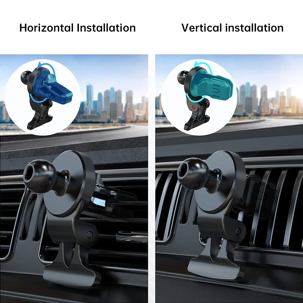 MGT-X147 | Car Air Vent Clip | Magnetic Mount | Design for iPad, Galaxy Tab &amp; Tablet