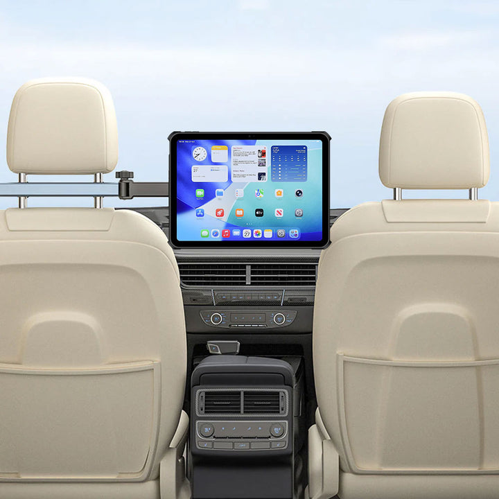 MGT-X155 | Telescopic Arm Back Seat Mount | Magnetic Mount | Design for iPad, Galaxy Tab &amp; Tablet