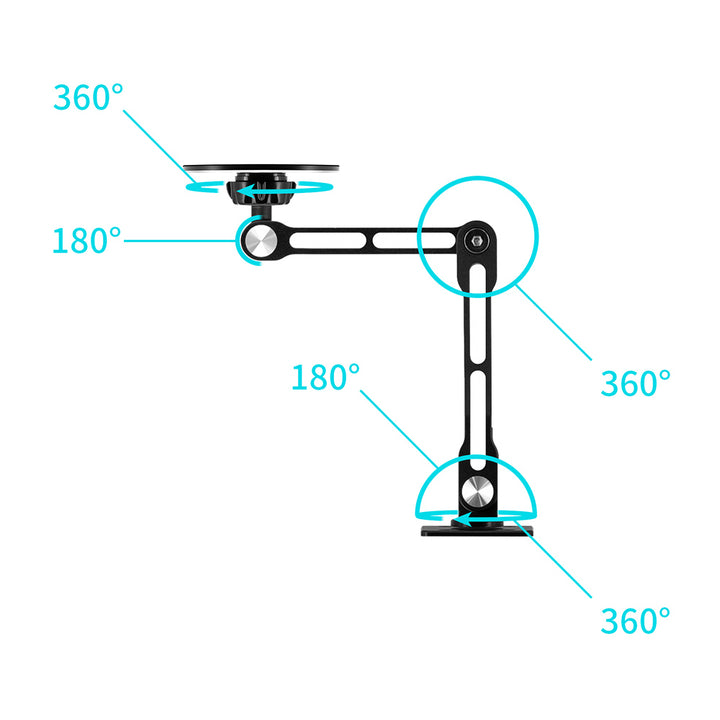 MGT-X166 | Drill-Down Wall Mount | Magnetic Mount | Design for iPad, Galaxy Tab &amp; Tablet