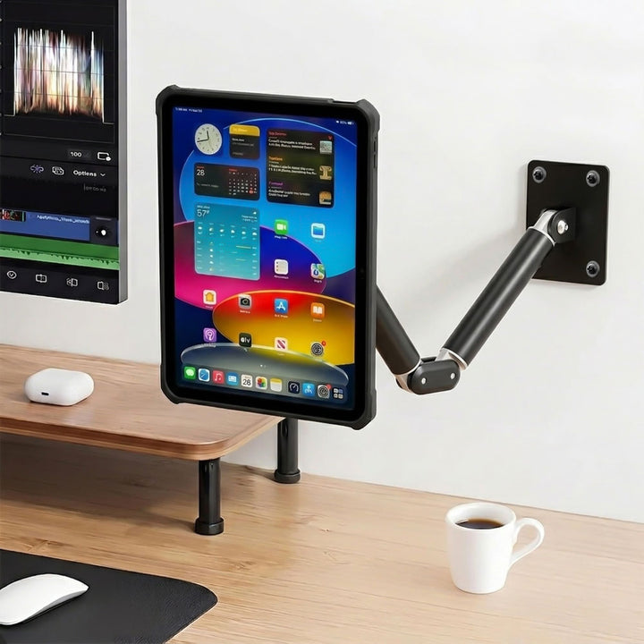 MGT-X169 | Drill-Down Wall Mount | Magnetic Mount | Design for iPad, Galaxy Tab &amp; Tablet