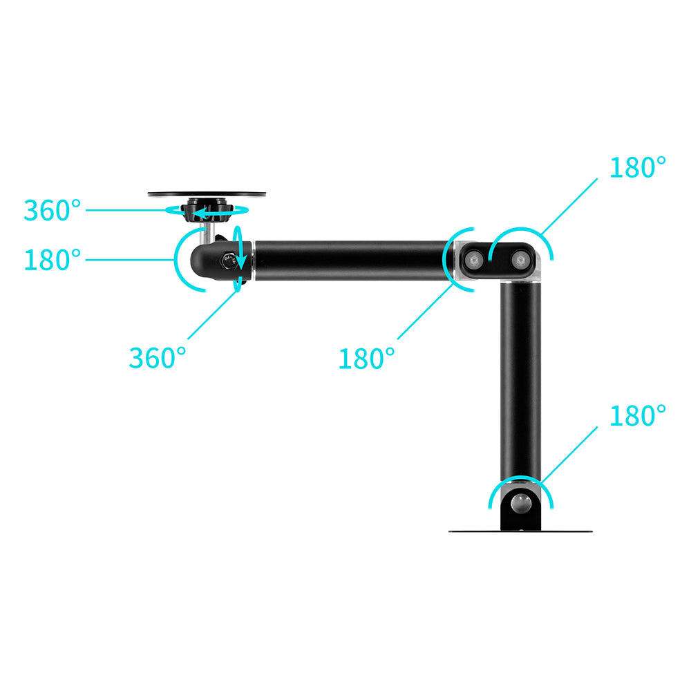 MGT-X169 | Drill-Down Wall Mount | Magnetic Mount | Design for iPad, Galaxy Tab &amp; Tablet