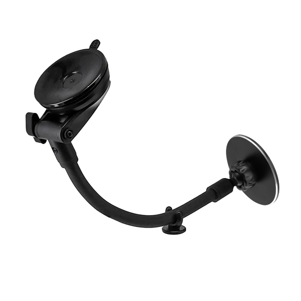 MGT-X172 | Truck / Work Van / Bus Dashboard Extra Long Suction Cup Mount for ELD &amp; Fleets | Magnetic Mount | Design for iPad, Galaxy Tab &amp; Tablet