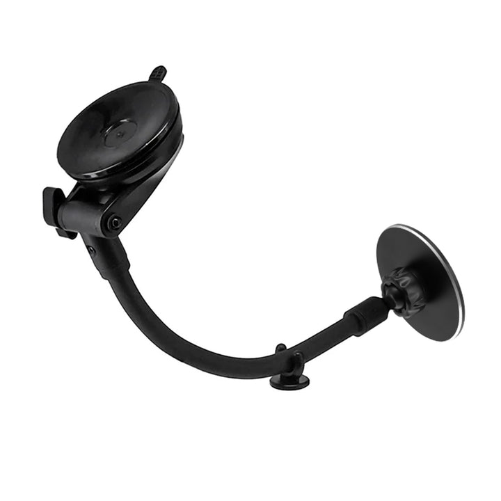 MGT-X172 | Truck / Work Van / Bus Dashboard Extra Long Suction Cup Mount for ELD &amp; Fleets | Magnetic Mount | Design for iPad, Galaxy Tab &amp; Tablet