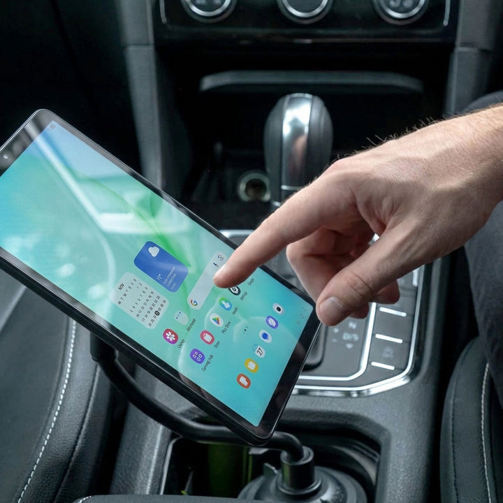 MGT-X92 | Flexible Cup Holder Mount | Magnetic Mount | Design for iPad, Galaxy Tab & Tablet