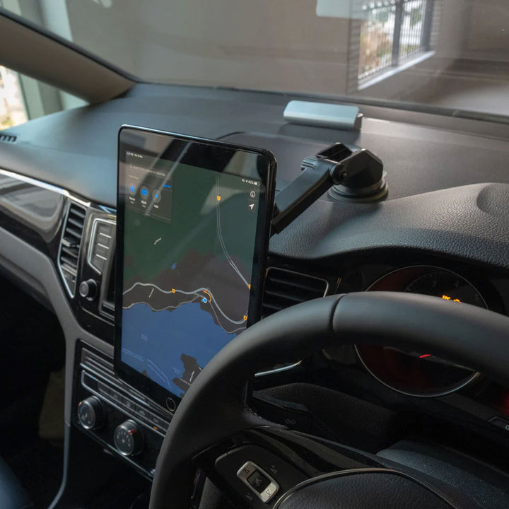 MGT-X95 | Extendable Suction Cup Mount | Magnetic Mount | Design for iPad, Galaxy Tab & Tablet