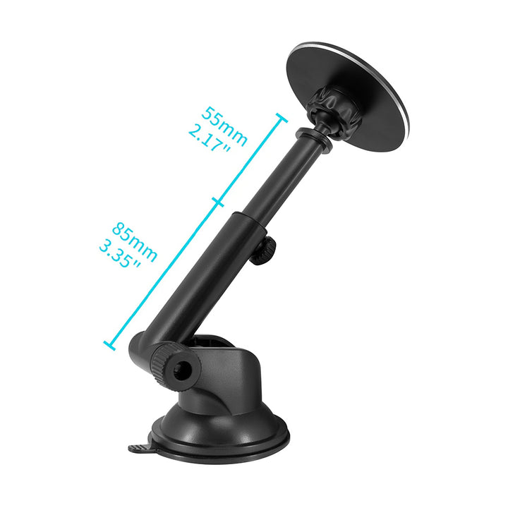 MGT-X95 | Extendable Suction Cup Mount | Magnetic Mount | Design for iPad, Galaxy Tab & Tablet