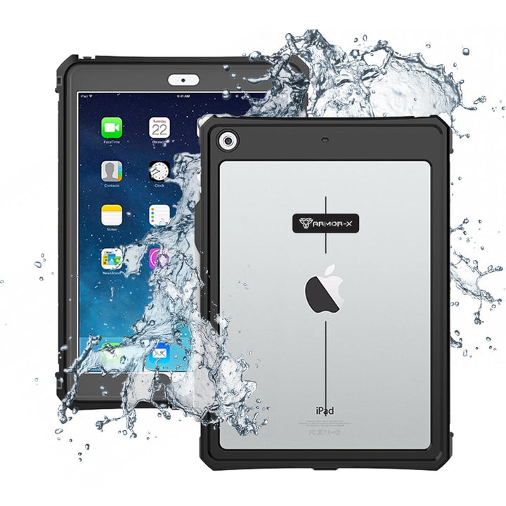 ARMOR-X iPad 10.2 (7TH & 8TH & 9TH GEN.) 2019 / 2020 / 2021 Waterproof Case IP68 shock & water proof Cover. Rugged Design with waterproof protection.