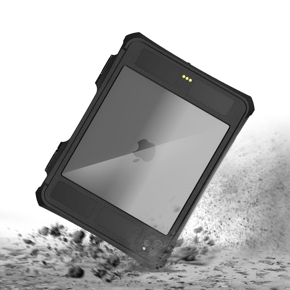 ARMOR-X Apple iPad Pro 11 ( 2nd / 3rd / 4th Gen. ) 2020 / 2021 / 2022 IP68 shock & water proof Cover. Shockproof drop proof case Military-Grade Rugged protection protective covers.