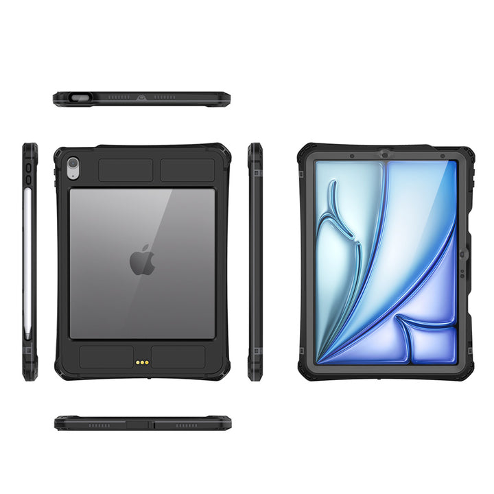 ARMOR-X Apple iPad Air 4 2020 / Air 5 2022 Waterproof Case IP68 shock & water proof Cover with pencil holder.