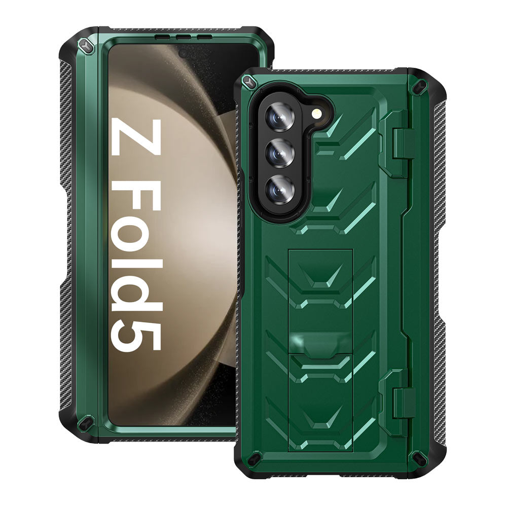 MLN-SS23-ZFOLD5 | Samsung Galaxy Z Fold5 SM-F946 | Military Grade Shockproof Case Army Green MLN-SS23-ZFOLD5 | Samsung Galaxy Z Fold5 SM-F946 | Military Grade Shockproof Case Army Green