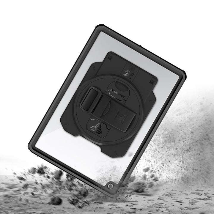 ARMOR-X iPad 10.2 (7th &amp; 8th &amp; 9th Gen.) 2019 / 2020 / 2021 Healthcare &amp; Medical-Grade IP68 Waterproof Shockproof Case. Withstands drops from up to 3.9 ft (1.2 m) and meets MIL-STD 810H testing standards, protecting your device from accidental falls during busy clinical and industrial workflows.