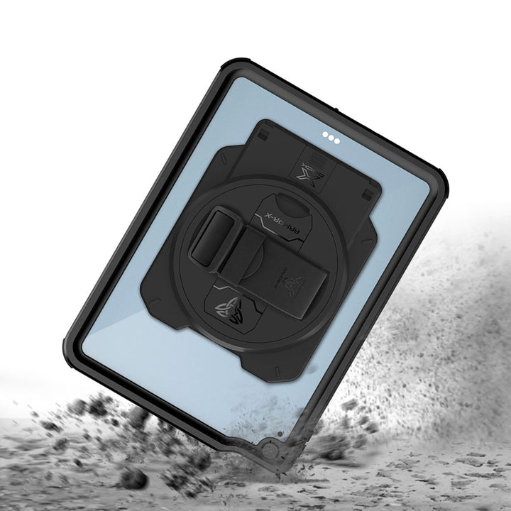 ARMOR-X iPad Air 4 2020 / Air 5 2022 Healthcare &amp; Medical-Grade IP68 Waterproof Shockproof Case. Withstands drops from up to 3.9 ft (1.2 m) and meets MIL-STD 810H testing standards, protecting your device from accidental falls during busy clinical and industrial workflows.