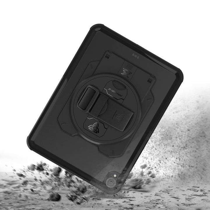 ARMOR-X iPad Pro 11 ( 1st Gen. ) 2018 Healthcare &amp; Medical-Grade IP68 Waterproof Shockproof Case. Withstands drops from up to 3.9 ft (1.2 m) and meets MIL-STD 810H testing standards, protecting your device from accidental falls during busy clinical and industrial workflows.