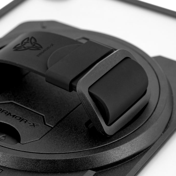 ARMOR-X Healthcare &amp; Medical-Grade IP68 Waterproof Shockproof Case with X-DOCK Modular Mount Eco-System. Constructed with durable PC, TPU, PET, and silicone materials to withstand frequent cleaning with common hospital disinfectants and germicidal wipes.