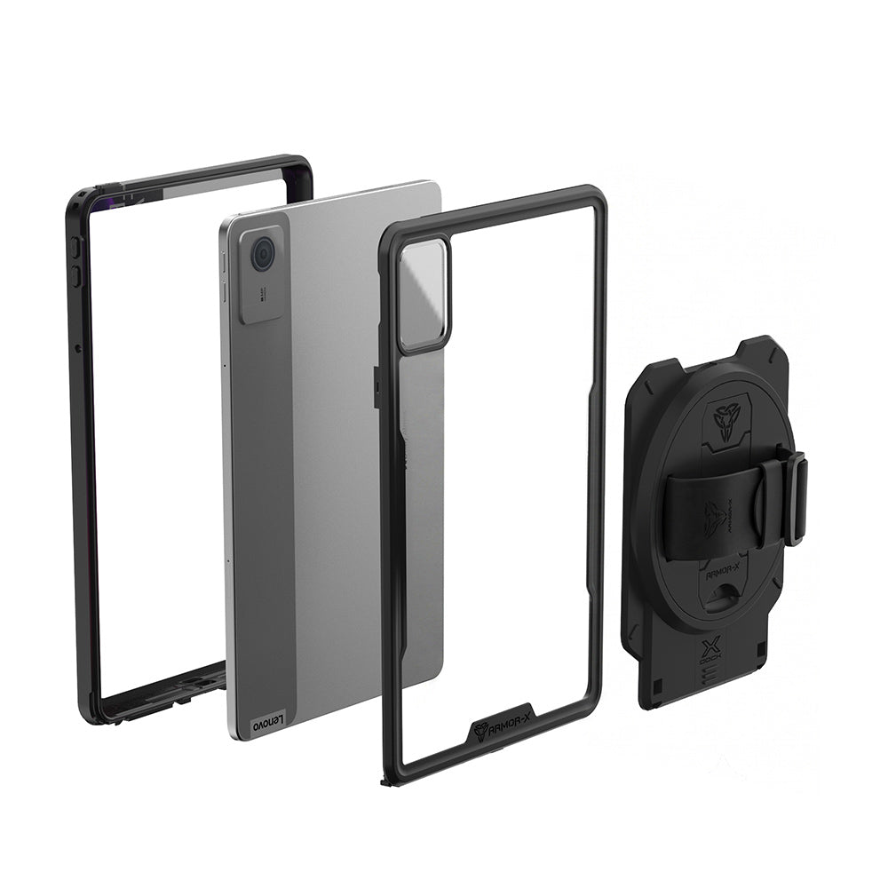 ARMOR-X Healthcare &amp; Medical-Grade IP68 Waterproof Shockproof Case with X-DOCK Modular Mount Eco-System. Precision-engineered full-body design with raised bezels helps protect the screen, camera, edges, and corners from everyday wear.