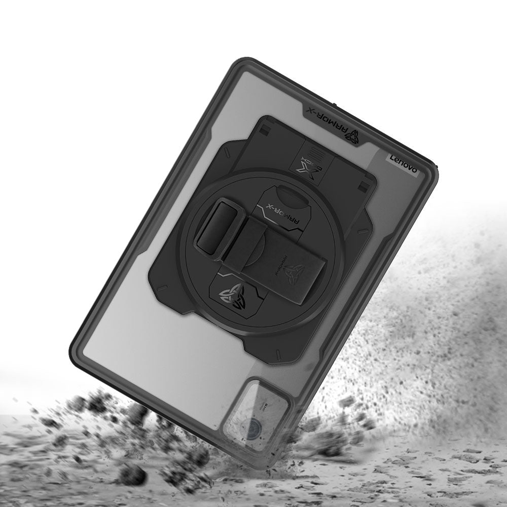ARMOR-X Lenovo Tab M11 / K11 TB330 Healthcare &amp; Medical-Grade IP68 Waterproof Shockproof Case. Withstands drops from up to 3.9 ft (1.2 m) and meets MIL-STD 810H testing standards, protecting your device from accidental falls during busy clinical and industrial workflows.
