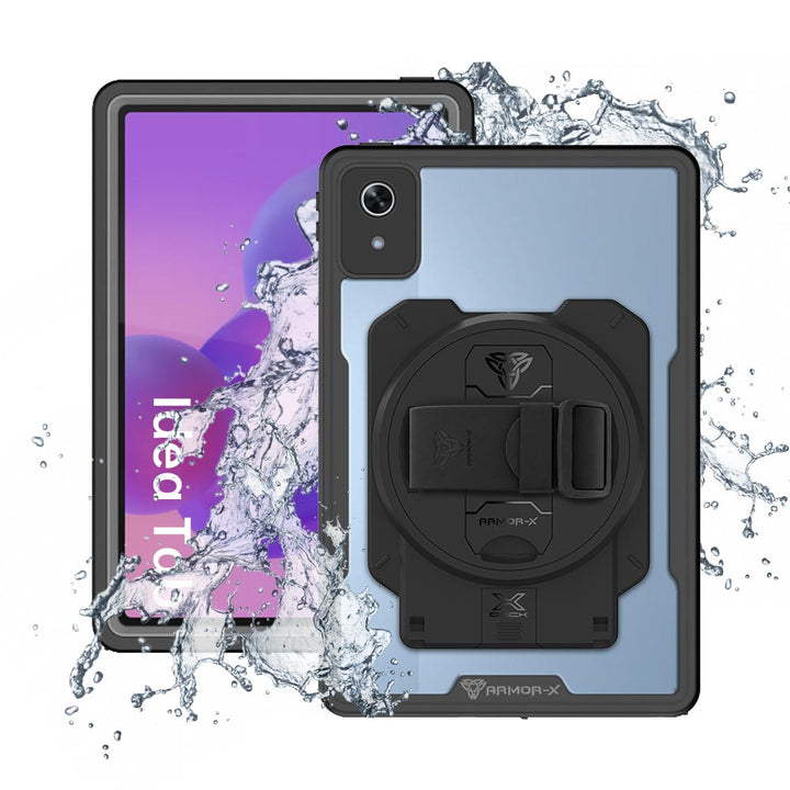 ARMOR-X Lenovo Idea Tab ( 11" TB336 ) Healthcare &amp; Medical-Grade IP68 Waterproof Shockproof Case with X-DOCK Modular Mount Eco-System.