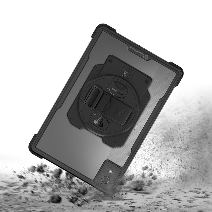 ARMOR-X Lenovo Idea Tab Pro TB373 Healthcare &amp; Medical-Grade IP68 Waterproof Shockproof Case. Withstands drops from up to 3.9 ft (1.2 m) and meets MIL-STD 810H testing standards, protecting your device from accidental falls during busy clinical and industrial workflows.
