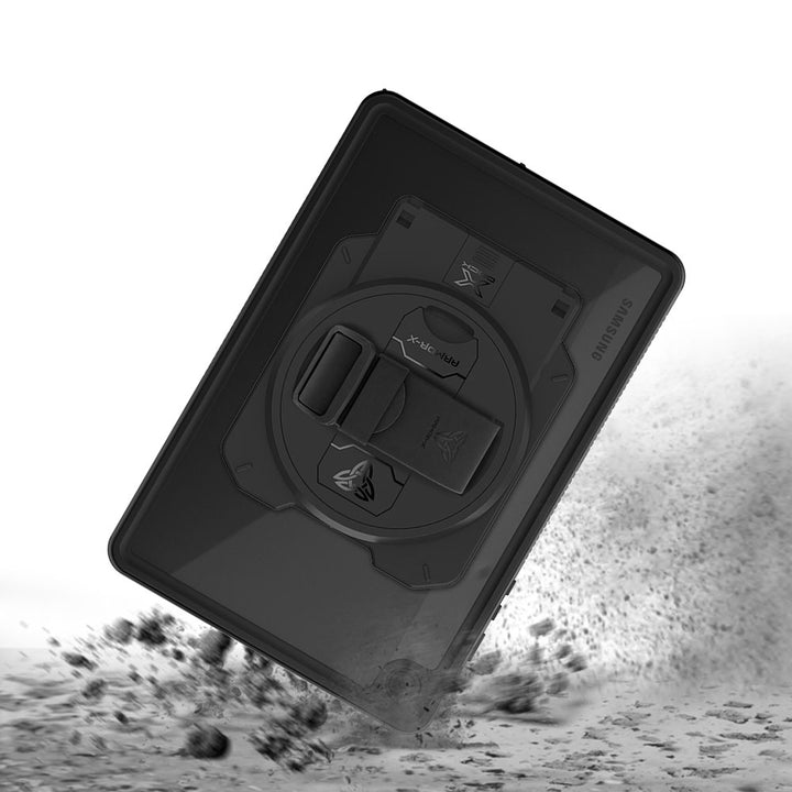 ARMOR-X Samsung Galaxy Tab A9+ A9 Plus ( 11" ) SM-X210 / SM-X215 / SM-X216 Healthcare &amp; Medical-Grade IP68 Waterproof Shockproof Case. Withstands drops from up to 3.9 ft (1.2 m) and meets MIL-STD 810H testing standards, protecting your device from accidental falls during busy clinical and industrial workflows.