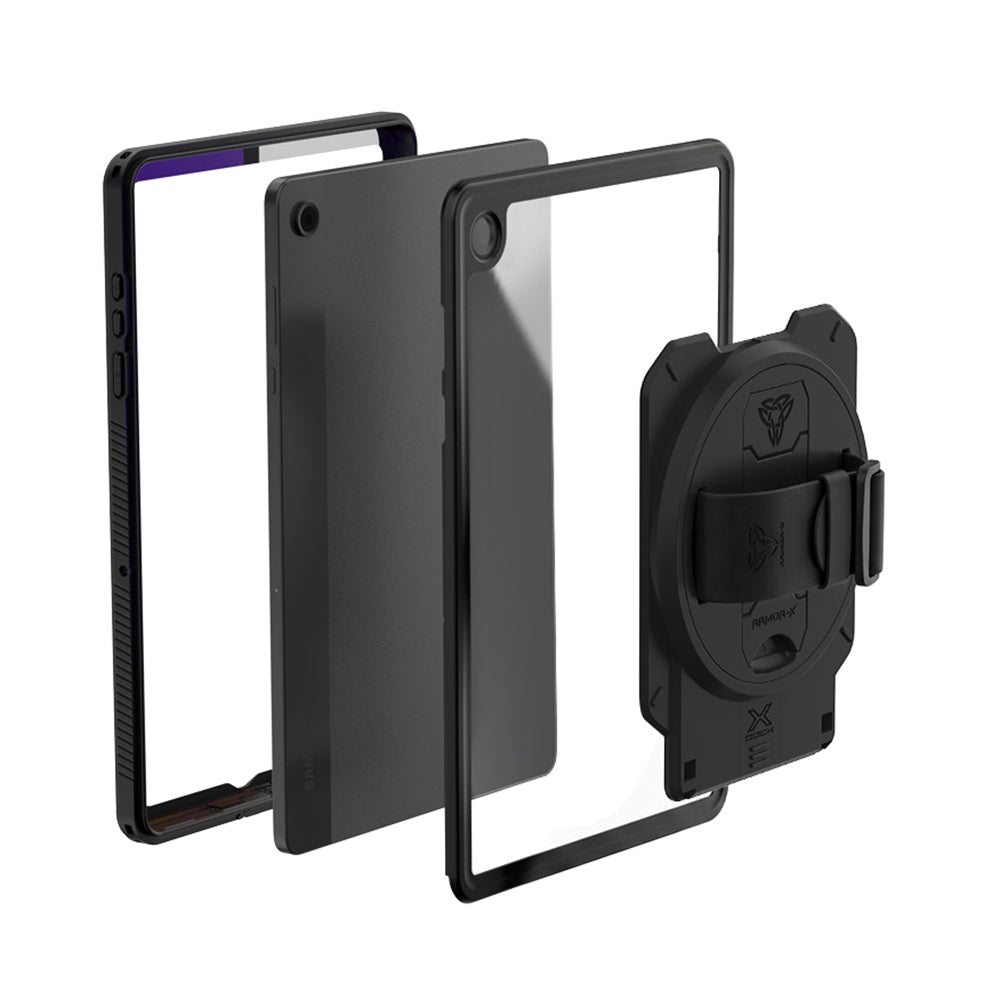 ARMOR-X Healthcare &amp; Medical-Grade IP68 Waterproof Shockproof Case with X-DOCK Modular Mount Eco-System. Precision-engineered full-body design with raised bezels helps protect the screen, camera, edges, and corners from everyday wear.