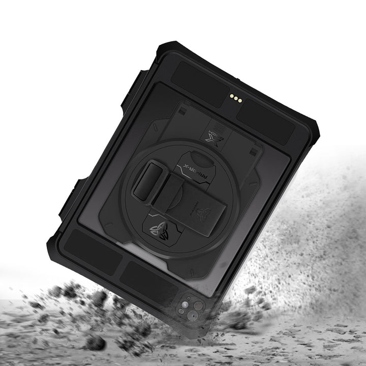 ARMOR-X iPad Pro 11 (M4) / (M5) Healthcare &amp; Medical-Grade IP68 Waterproof Shockproof Case. Withstands drops from up to 3.9 ft (1.2 m) and meets MIL-STD 810H testing standards, protecting your device from accidental falls during busy clinical and industrial workflows.