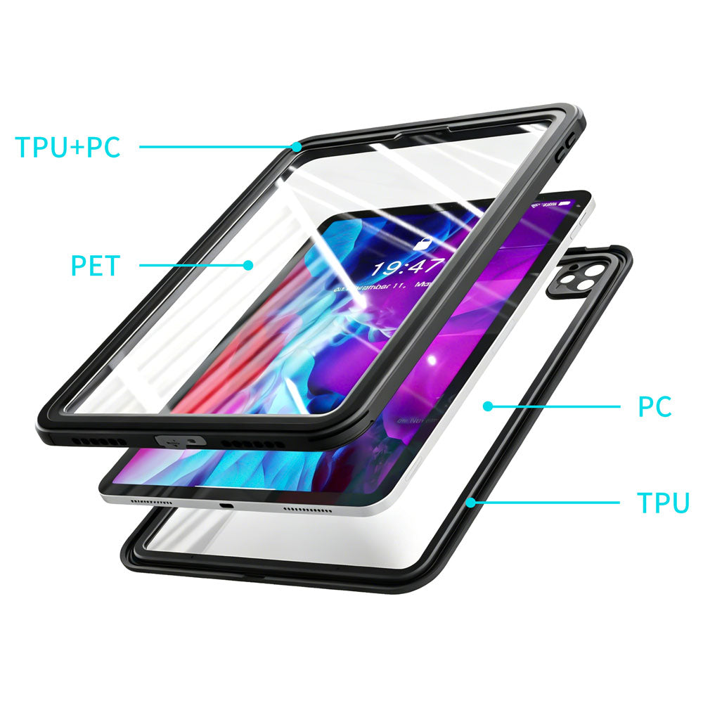 MN-A12S | iPad Pro 11 ( 2nd Gen ) 2020 | IP68 Waterproof, Shock &amp; Dust Proof Case