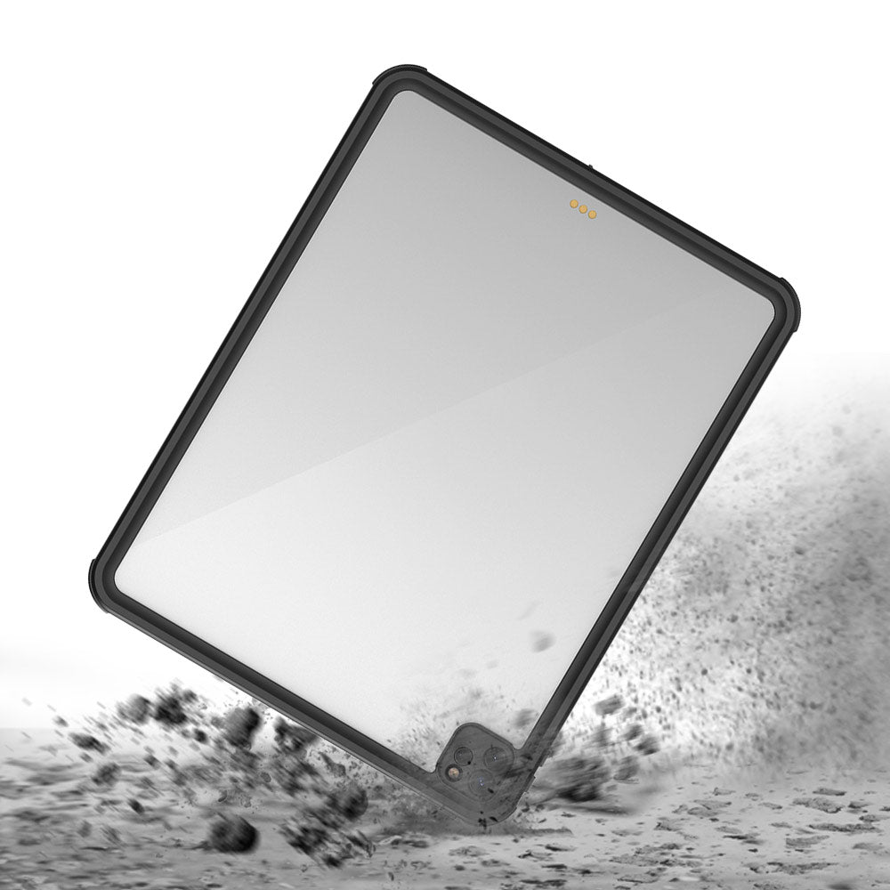 ARMOR-X iPad Pro 12.9 ( 5th / 6th Gen ) 2021 / 2022 IP68 shock & water proof Cover. Shockproof drop proof case Military-Grade Rugged protection protective covers.